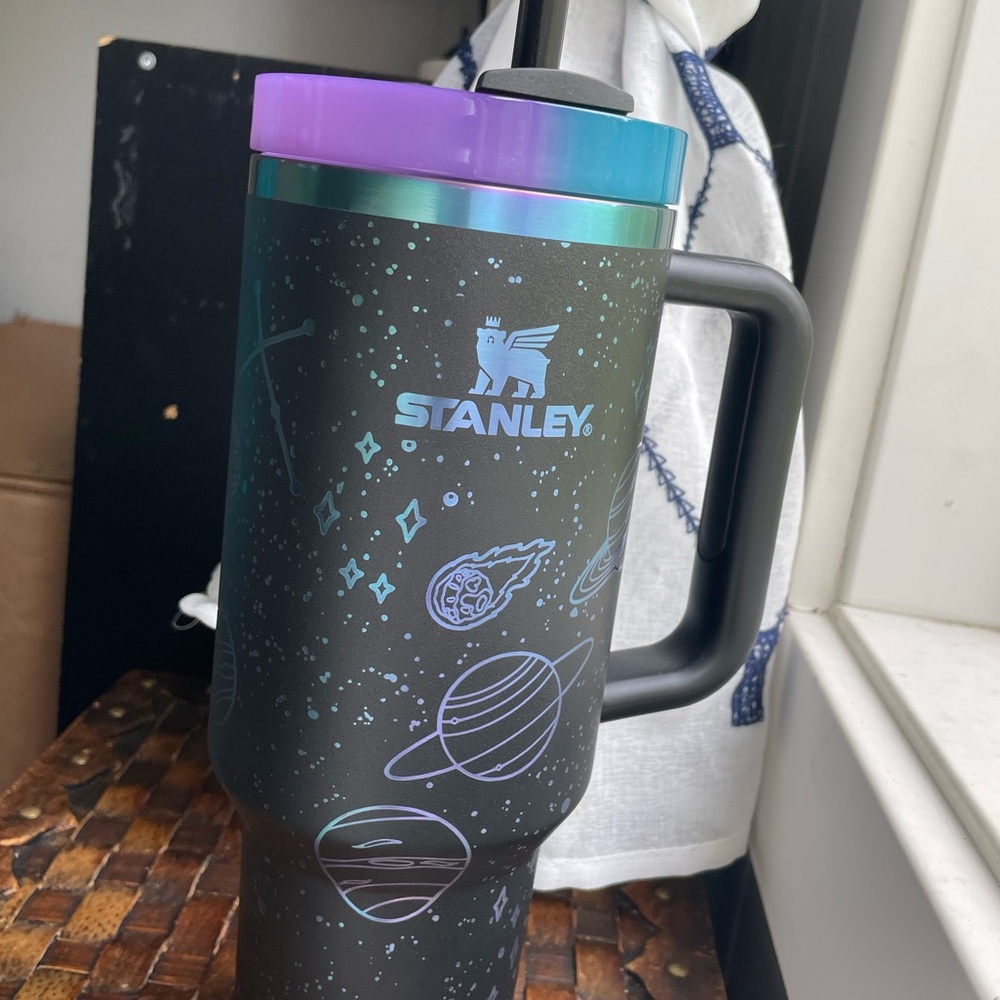 Stanley 40oz black chroma lid teal/purple - Picture 3 of 5